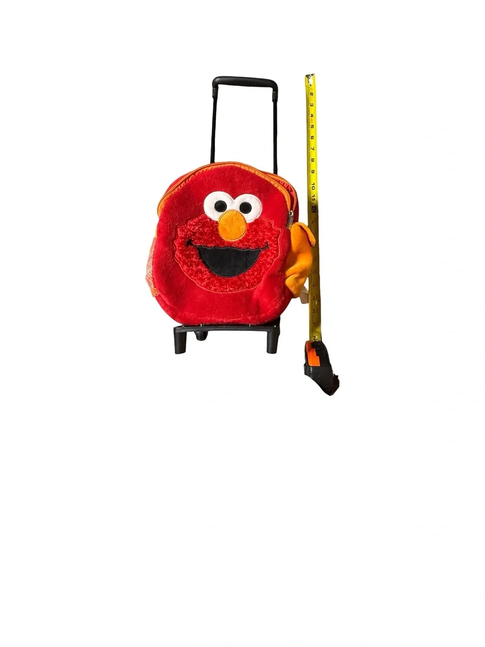 Animal Adventure Elmo Plush Rolling Backpack Luggage Sesame Street Toddler Bag